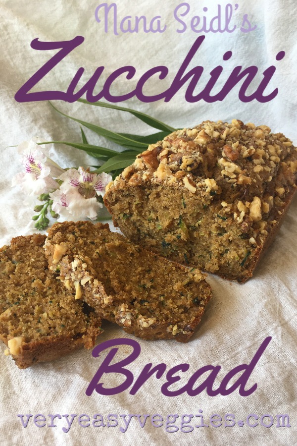 quick easy zucchini bread recipe