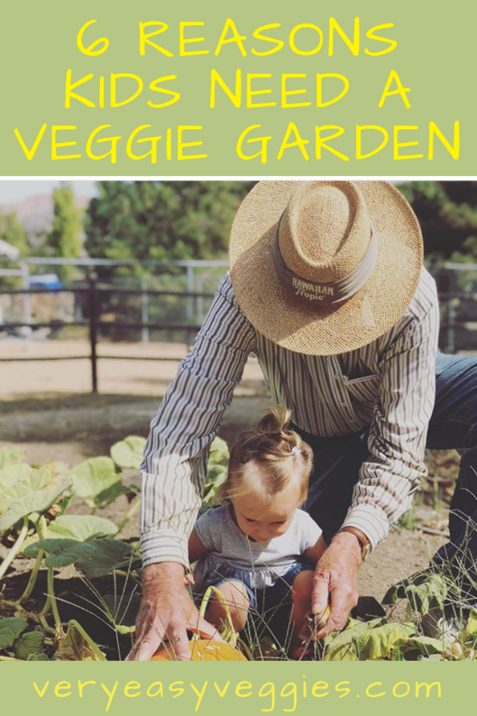 Growing vegetables is great for you, and even better for children! Find out six benefits of vegetable gardening with children.