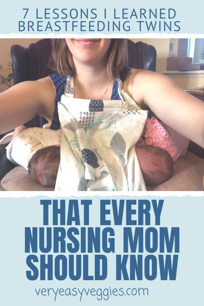7 Breastfeeding Tips I learned while breastfeeding Twins